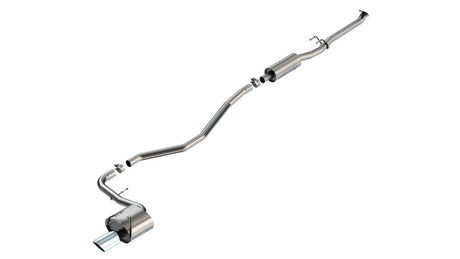 Borla 22-24 Honda Civic Sport 2.25in S-Type Cat Back 4in Tip - Bright Chrome | Dirty Garage