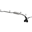 2022-2024 Maverick Street Series Stainless Steel Cat Back Exhaust 2.5in Tubing Black Tip | Dirty Garage