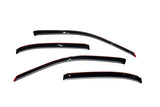 2001-2005 Civic Ventvisor In-Channel Front and Rear Window Deflectors 4-Piece Smoke | Dirty Garage