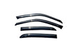 1998-2011 Crown Victoria Ventvisor Outside Mount Window Deflectors Smoke 4-Piece | Dirty Garage