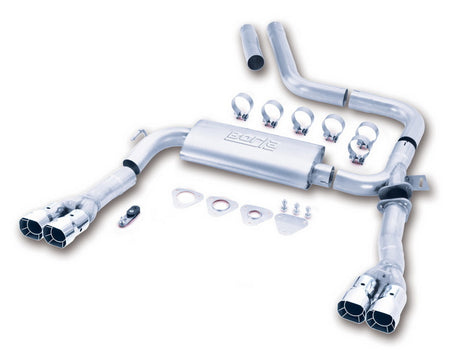 Borla 98-01 CAMARO/TRANS AM 5.7L V8 AT/MT Catback Exhaust Quad Tips - View 3 | Dirty Garage