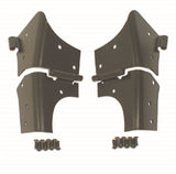 Rugged Ridge 97-06 Jeep Wrangler TJ Black Windshield Hinges | Dirty Garage