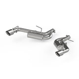 2016-2019 Camaro 2.5" Aluminum Non NPP Axle Back Exhaust System 4" Dual Wall Tips | Dirty Garage