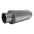 Universal Resonator 4" Inlet Outlet 12" Body 18 Overall T304 | Dirty Garage