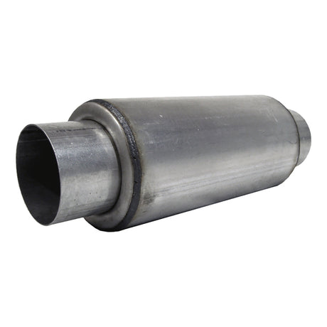 Universal Resonator 4" Inlet Outlet 12" Body 18 Overall T304 | Dirty Garage