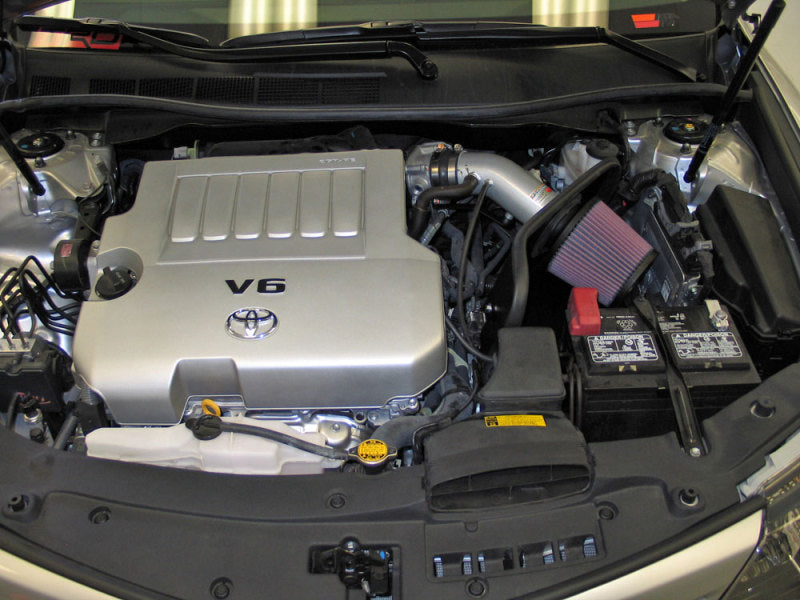 Universal 12 Camry 3.5L V6 Silver Short Ram Typhoon Intake - View 4 | Dirty Garage