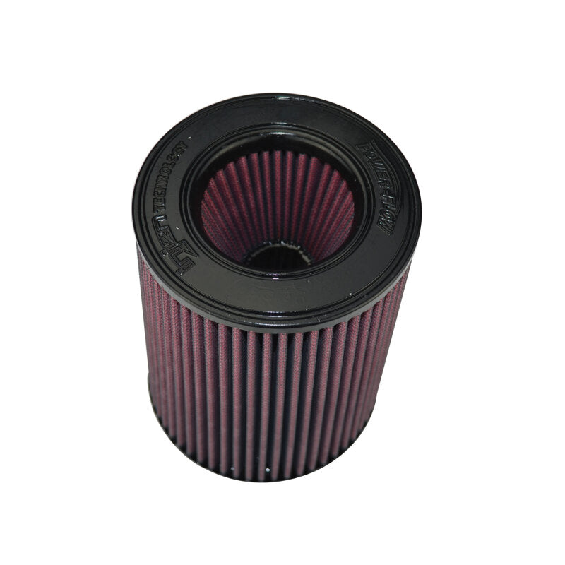 Universal High Performance Air Filter 5 Black 6.5 Base 8 Tall 5.5 Top - View 5 | Dirty Garage