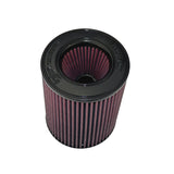 Universal High Performance Air Filter 5 Black 6.5 Base 8 Tall 5.5 Top - View 5 | Dirty Garage