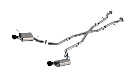 2011-2026 Durango 3.6L V6/5.7L V8  S-Type Catback Exhaust w/ 4.5in Ceramic Black Tips | Dirty Garage