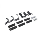 Go Rhino 2022 Toyota Tundra Crew Max Brackets for Dominator Extreme SideSteps - Tex. Black | Dirty Garage