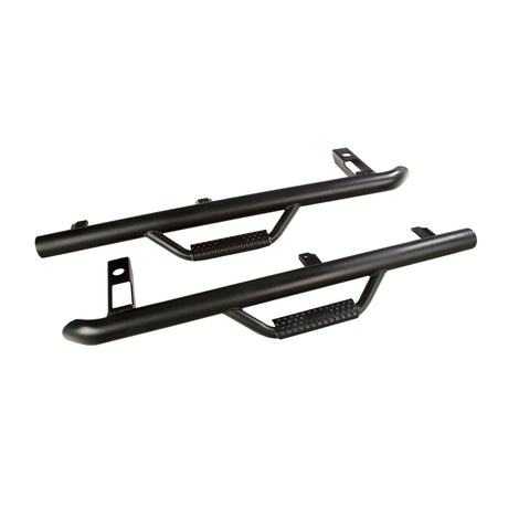 Rugged Ridge Spartan Nerf Bar Textured Black 97-06 Jeep Wrangler TJ | Dirty Garage