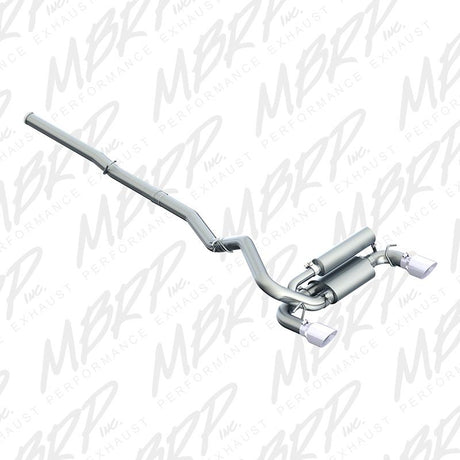 2016-2024 Focus RS 3" Dual Outlet Cat Back Exhaust T409 SS | Dirty Garage
