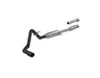2021- Ford F-150 2.7L 3.5"L 5.0L Single Side 3" Black Coated Catback Exhaust | Dirty Garage