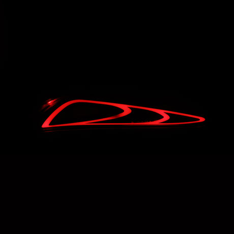 2020-2024 Supra Luxx-Series FT-1 Style LED Tail Lights Black - View 4 | Dirty Garage