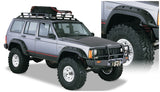 1984-2001 Cherokee 4-Door Cutout Style Fender Flares 4pc - Black - View 2 | Dirty Garage