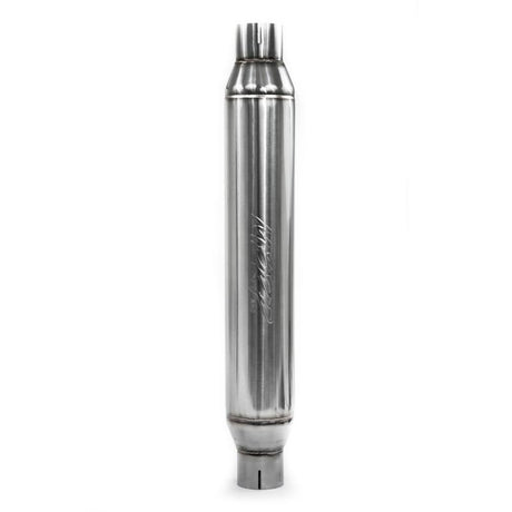 Universal 2.5" Resonator 22" Body 26" Overall T304 | Dirty Garage