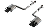 Borla 15-24 Lexus RC F Axle-Back Exhaust System S-Type - Black Chrome - View 4 | Dirty Garage