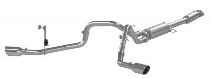 2021-2026 F-150 3" Cat Back 2.5" Dual Split Exit T409 Exhaust - View 5 | Dirty Garage