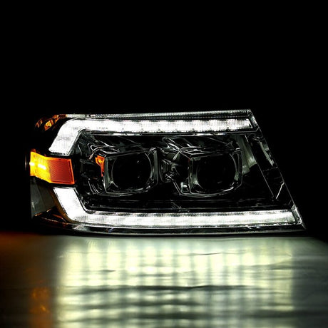 2004-2008 F-150 Pro-Series Projector Chrome Headlights - View 2 | Dirty Garage