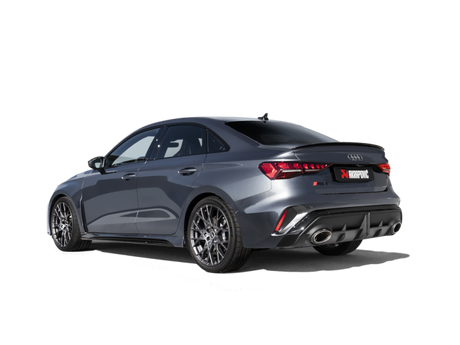 2025+ Audi RS3 Sedan Evolution Line Catback Titanium - View 2 | Dirty Garage