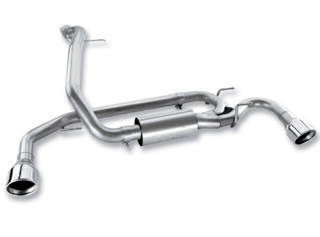 Borla 10-13 Mazda 3/Mazdaspeed 3 2.5L/2.3L Turbo FEW MT Hatchback SS Exhaust (rear section only) - View 3 | Dirty Garage