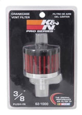 Universal Steel Base Crankcase Vent Filter 0.375in Vent OD x 2in OD x 1.5in Height - View 9 | Dirty Garage