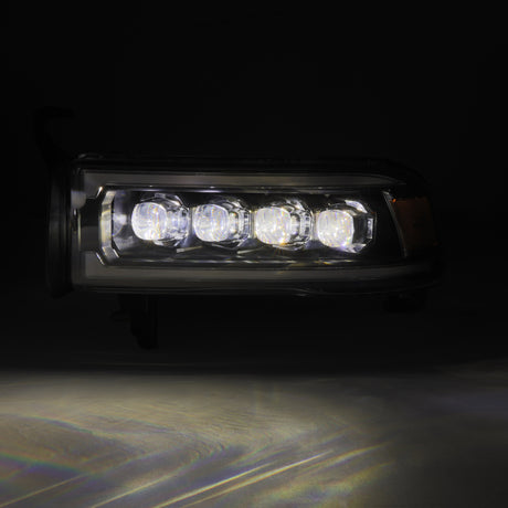 1994-2001 Ram 1500 Nova-Series LED Projector Black Headlights Sequential Signal Smooth Body DRL - View 2 | Dirty Garage