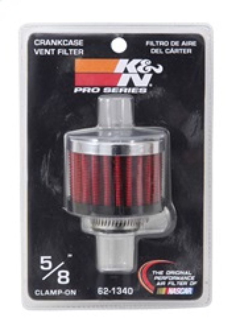 Universal 0.625 inch ID 2 inch OD 1.5 inch H Clamp On Crankcase Vent Filter - View 10 | Dirty Garage