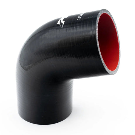 PPE 2001-2010 GM HD Silicone Hose #2 Intercooler Inlet Black 115900200