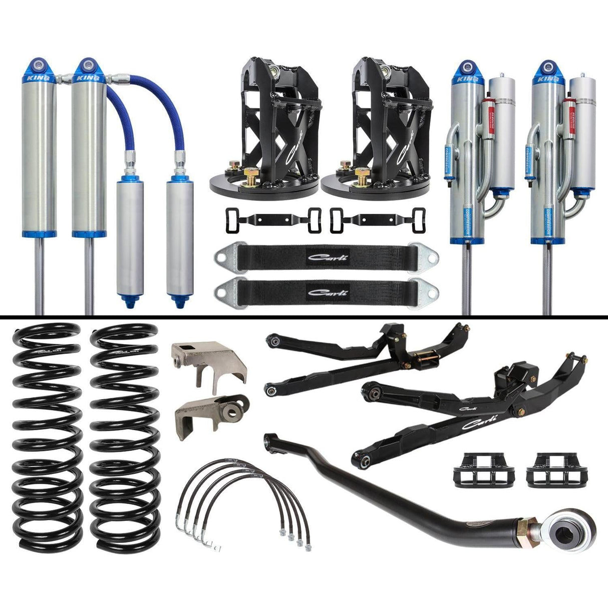 2003-2009 Ram HD 4x4 Diesel 3.0" Lift Unchained Long Arm System (CS-DUC35-03-D)