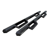 2001-2019 GM 1500/HD Crew Cab HDX Black Drop Nerf Step Bars | Dirty Garage