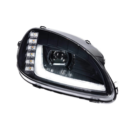 2005-2013 Chevrolet Corvette XB LED Black Headlights (LF460.2) - View 7 | Dirty Garage