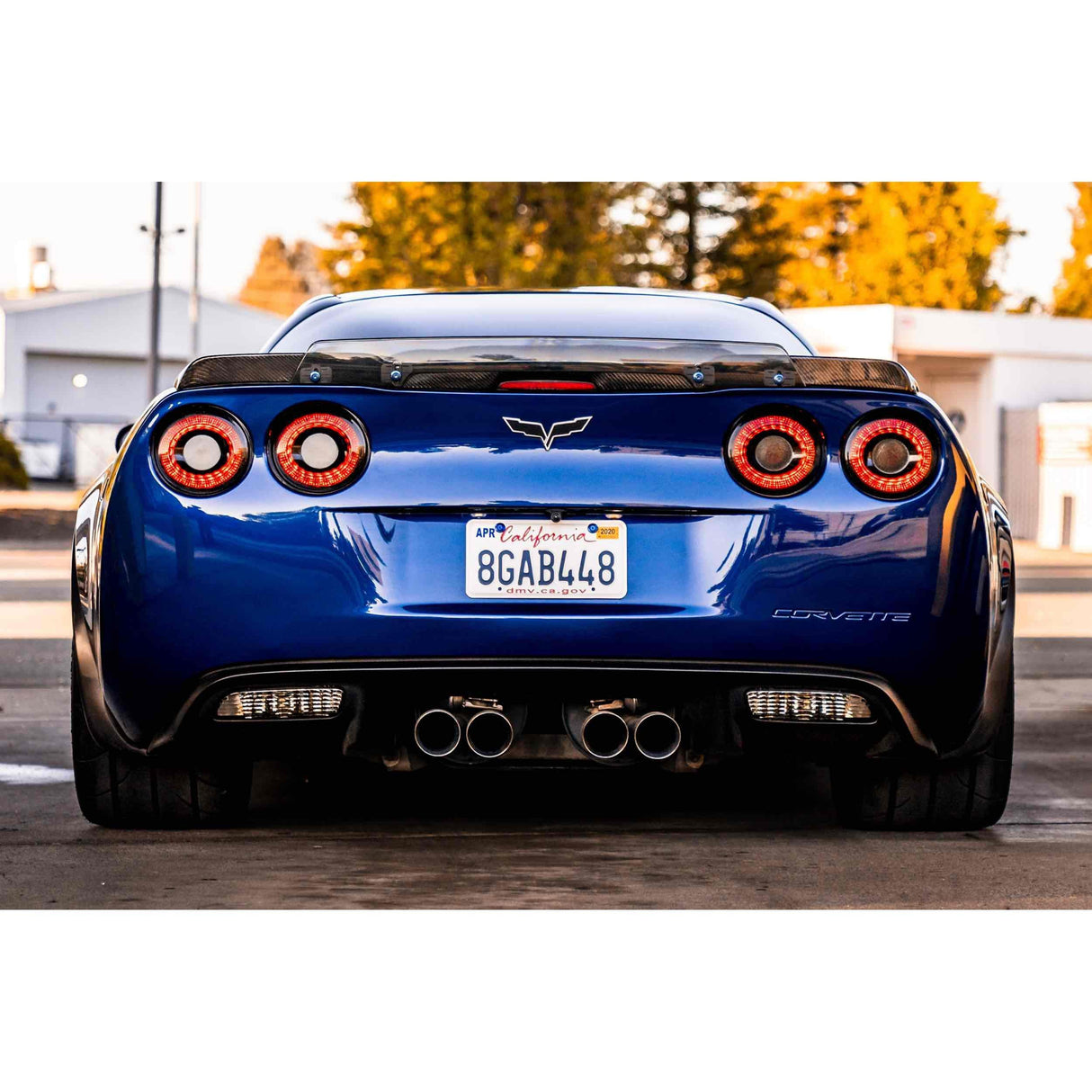 2005-2013 Chevrolet Corvette XB LED Smoked Tail Lights (LF461.2)