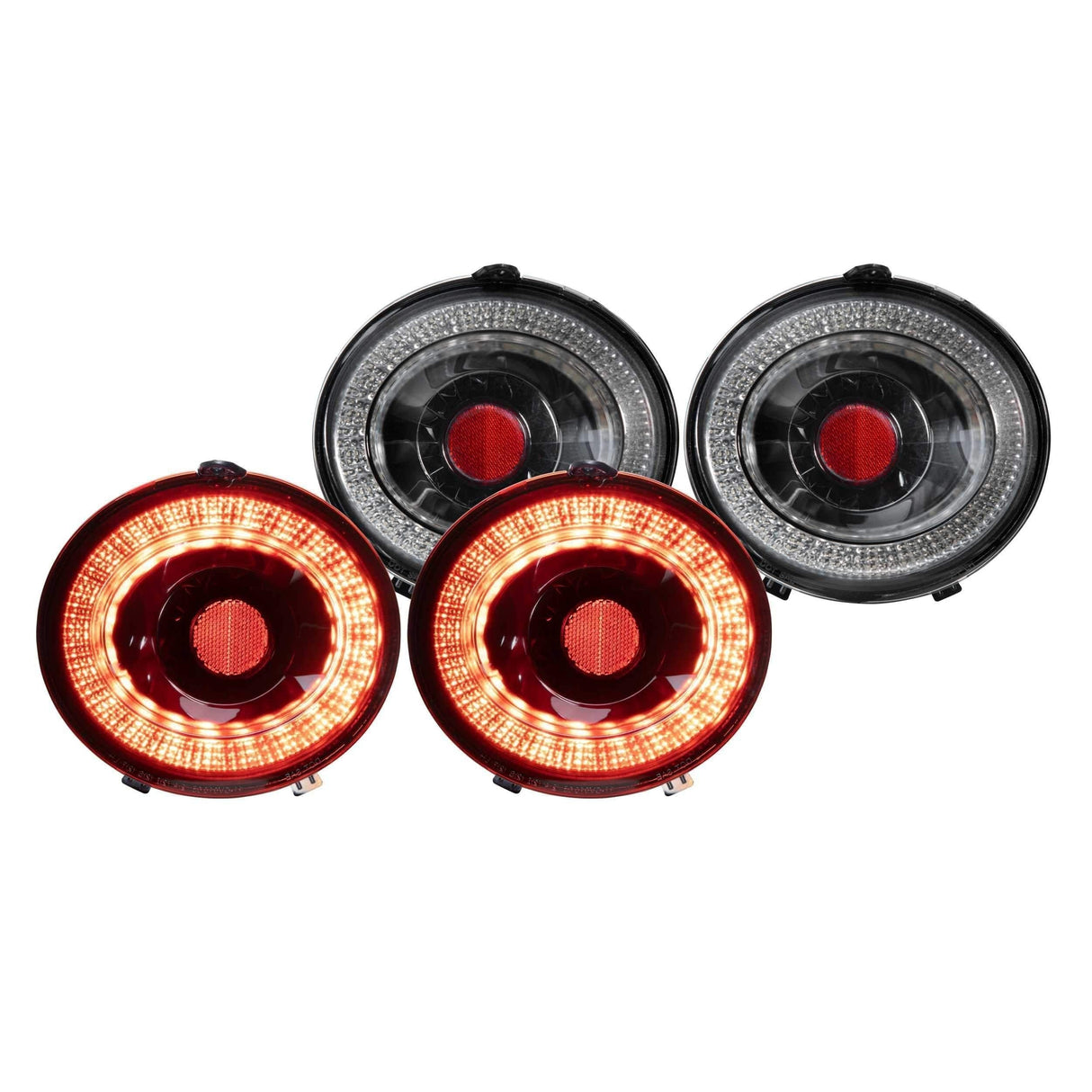 2005-2013 Chevrolet Corvette XB LED Smoked Tail Lights (LF461.2)