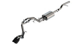 Borla 21-22 Chevrolet Tahoe 5.3L V8 AT 2/4WD Touring Cat-Back Exhaust (Black Chrome) | Dirty Garage