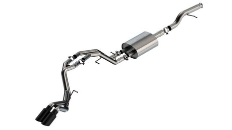 Borla 21-22 Chevrolet Tahoe 5.3L V8 AT 2/4WD Touring Cat-Back Exhaust (Black Chrome) | Dirty Garage
