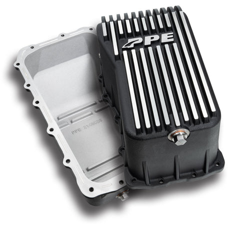 2007-2011 Jeep Wrangler Heavy Duty Cast Aluminum Engine Oil Pan - View 3 | Dirty Garage