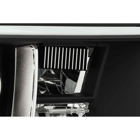 2007-2013 Tundra Luxx-Series LED Jet Black Headlights - View 7 | Dirty Garage