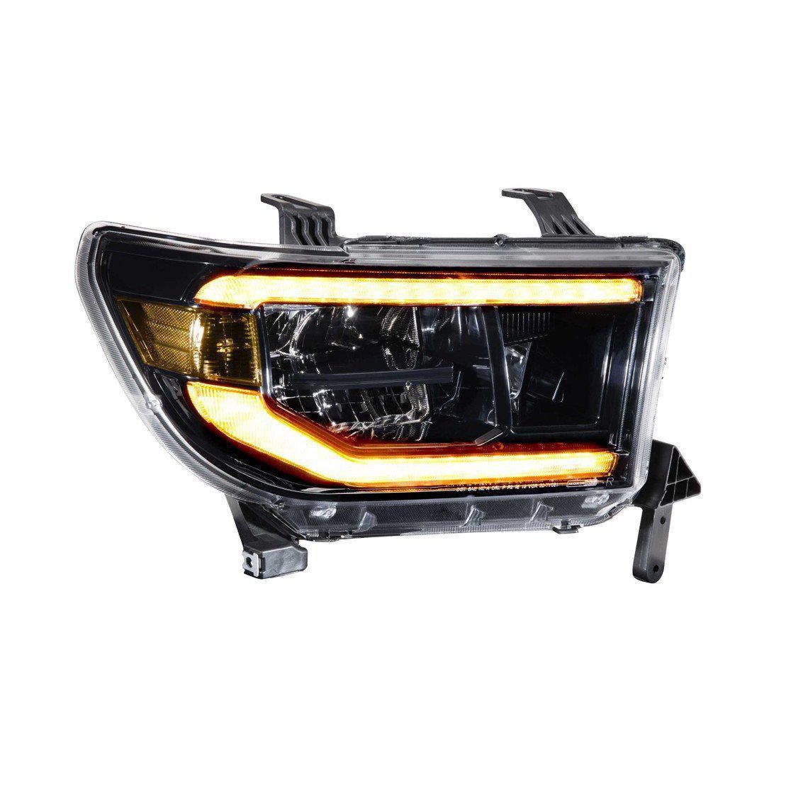 2007-2013 Toyota Tundra XB LED Amber Headlights (LF533-A-ASM)