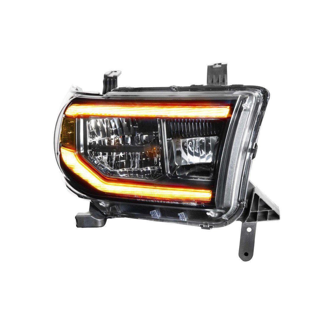 2007-2013 Toyota Tundra XB LED Amber Headlights (LF533-A-ASM)