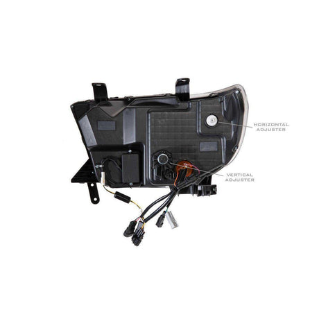 2007-2013 Toyota Tundra XB LED Amber Headlights - View 6 | Dirty Garage