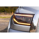 2007-2013 Toyota Tundra XB LED Amber Headlights (LF533-A-ASM)