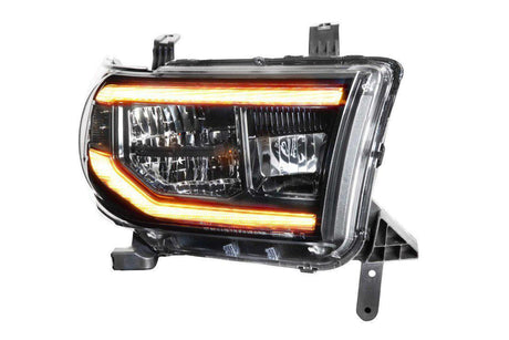 2007-2013 Toyota Tundra XB LED Black Headlights - View 11 | Dirty Garage