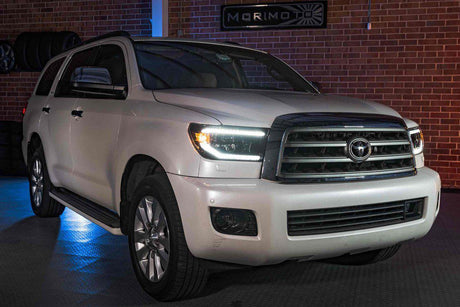 2007-2013 Toyota Tundra XB LED Black Headlights - View 14 | Dirty Garage