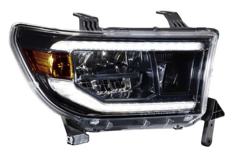 2007-2013 Toyota Tundra XB LED Black Headlights - View 3 | Dirty Garage