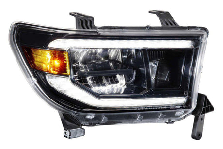 2007-2013 Toyota Tundra XB LED Black Headlights - View 4 | Dirty Garage