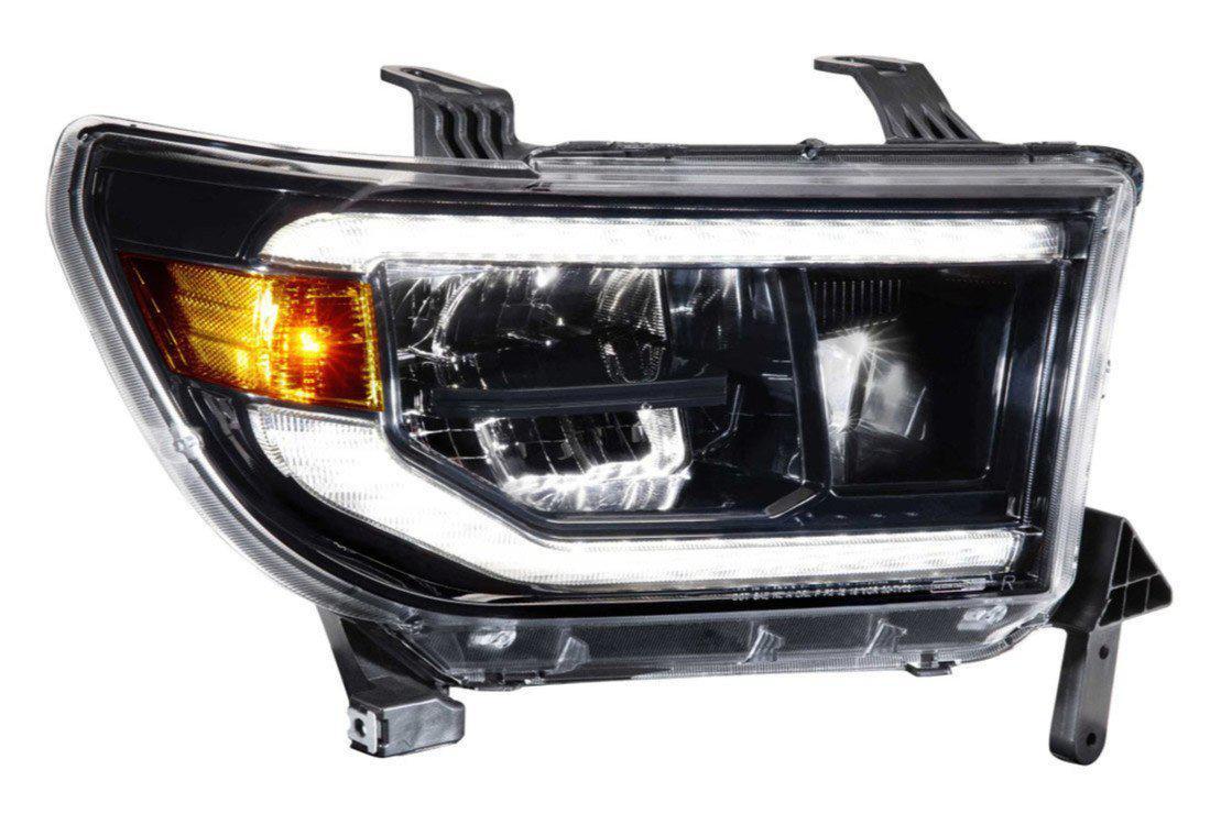 2007-2013 Toyota Tundra XB LED Black Headlights (LF533-ASM)