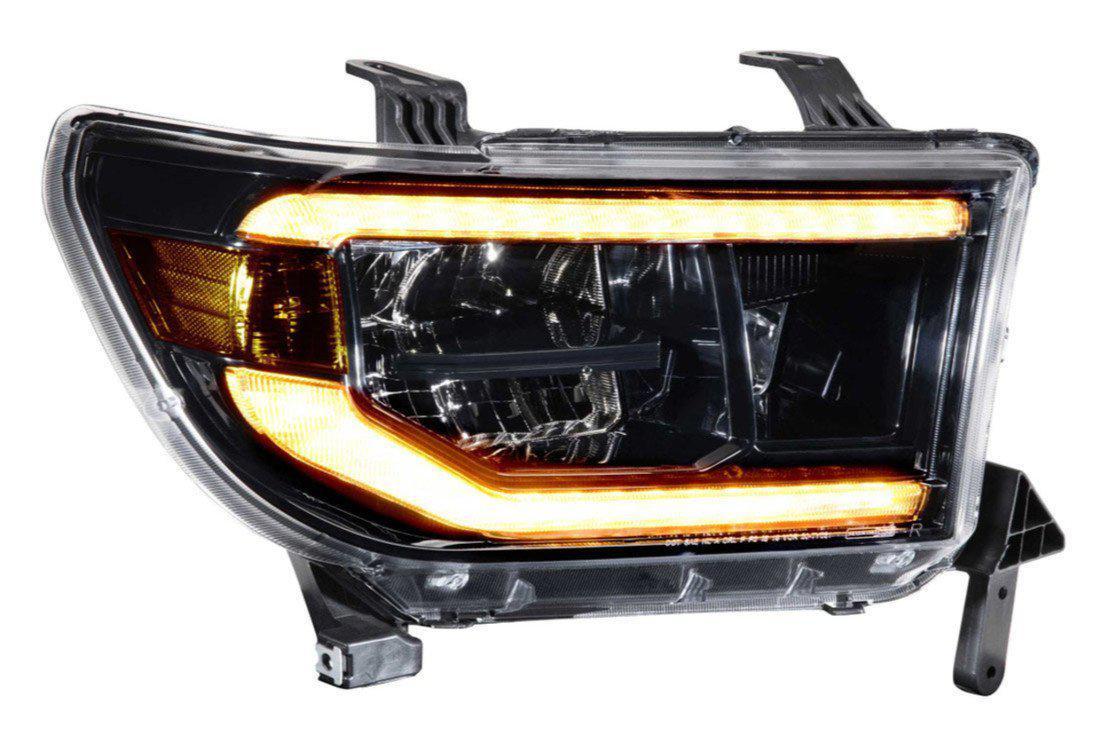 2007-2013 Toyota Tundra XB LED Black Headlights (LF533-ASM)