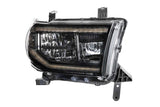 2007-2013 Toyota Tundra XB LED Black Headlights (LF533-ASM)