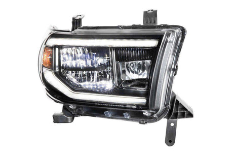 2007-2013 Toyota Tundra XB LED Black Headlights - View 9 | Dirty Garage